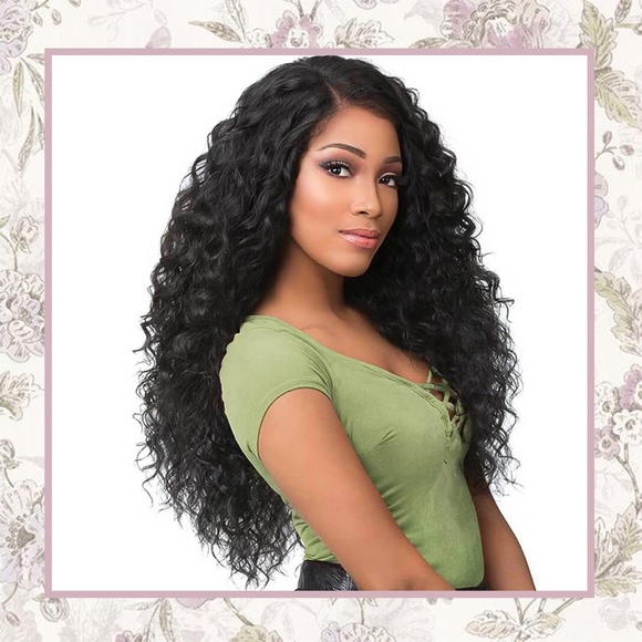 Unique Styles Hair Accessories Long Thick Curly Black Syn Wig 29